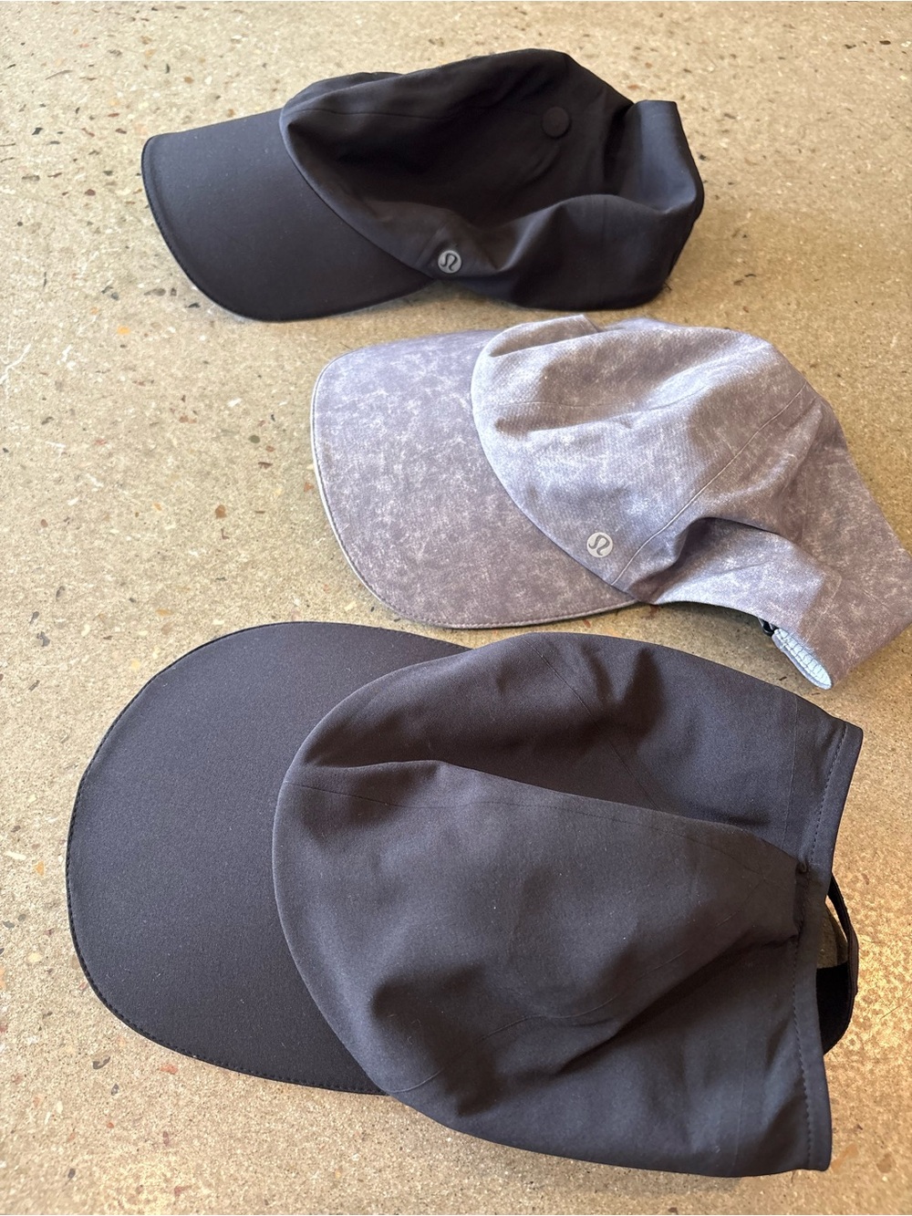 Lululemon Hat Bundle | 3 Performance Running Baseball Caps | OS